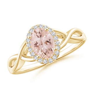 Oval AAA Morganite