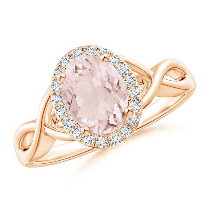 A - Morganite / 1.26 CT / 14 KT Rose Gold