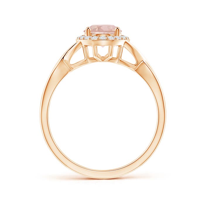 AAA - Morganite / 1.26 CT / 14 KT Rose Gold