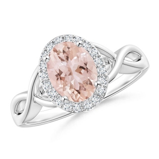 Oval AAA Morganite