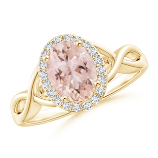 Oval AAA Morganite
