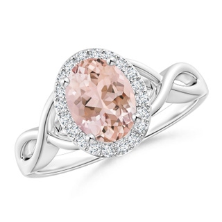 Oval AAAA Morganite