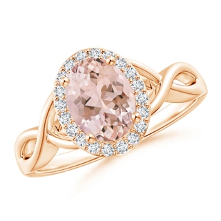 Oval AAAA Morganite