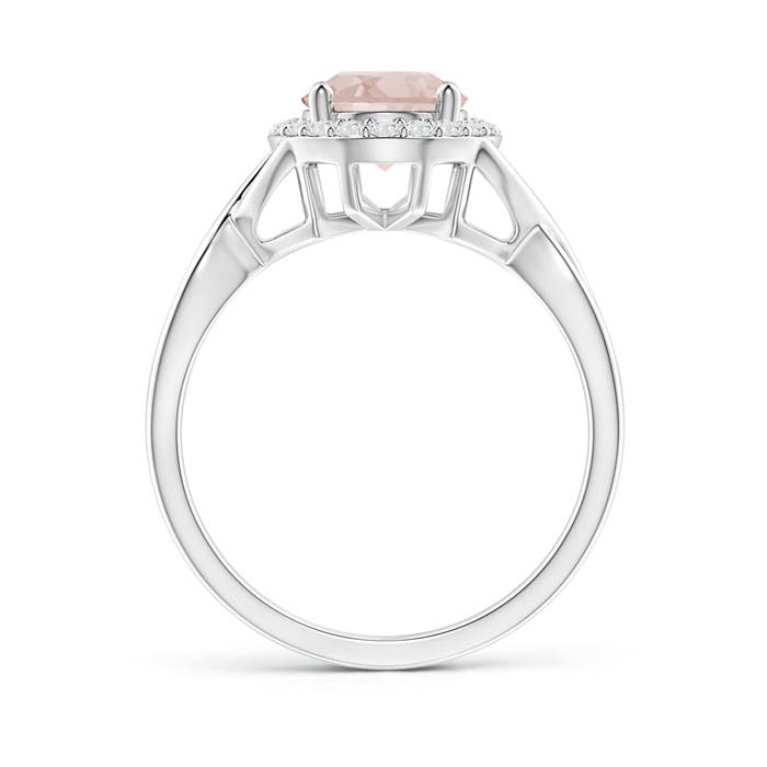 A - Morganite / 1.89 CT / 14 KT White Gold