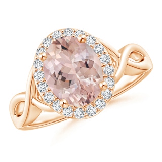 Oval AA Morganite