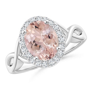 Oval AA Morganite