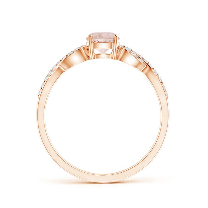 AA - Morganite / 0.55 CT / 14 KT Rose Gold