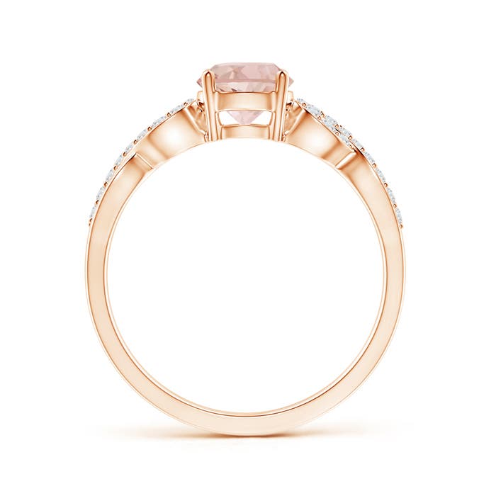 AAA - Morganite / 0.89 CT / 14 KT Rose Gold