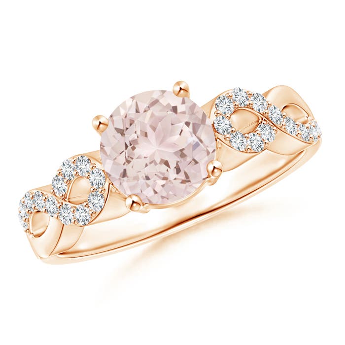 A - Morganite / 1.34 CT / 14 KT Rose Gold