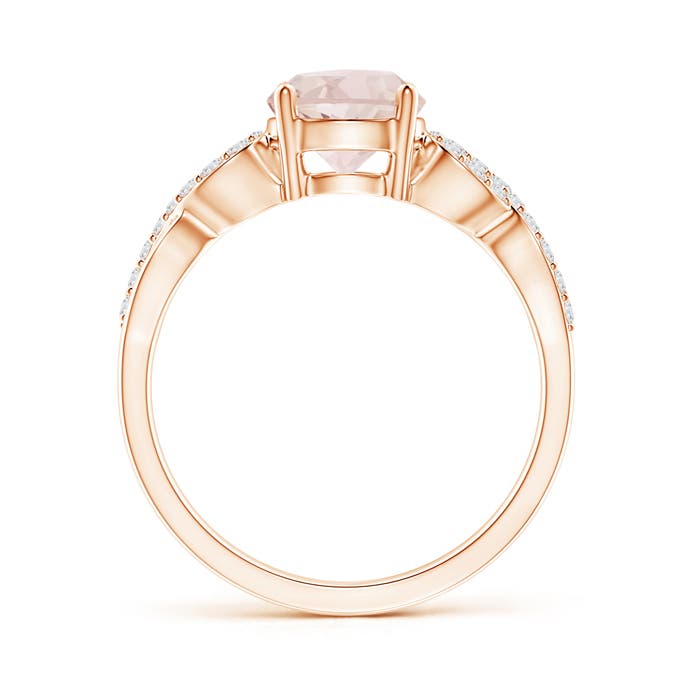 A - Morganite / 1.34 CT / 14 KT Rose Gold