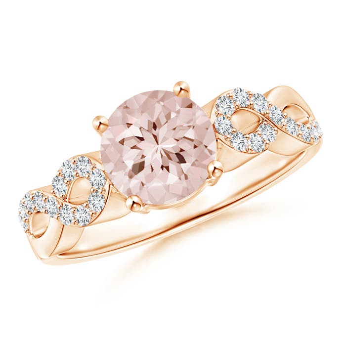 AA - Morganite / 1.34 CT / 14 KT Rose Gold