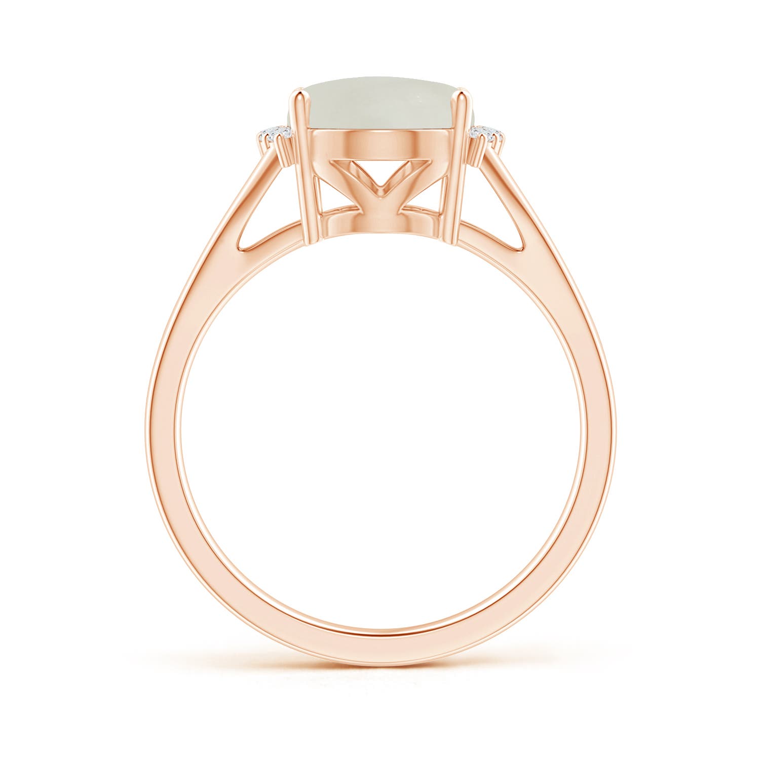 AAA - Moonstone / 2.6 CT / 14 KT Rose Gold