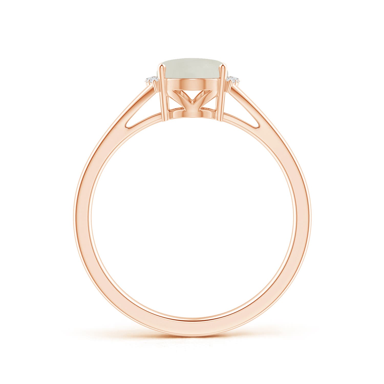 AAA - Moonstone / 1.15 CT / 14 KT Rose Gold