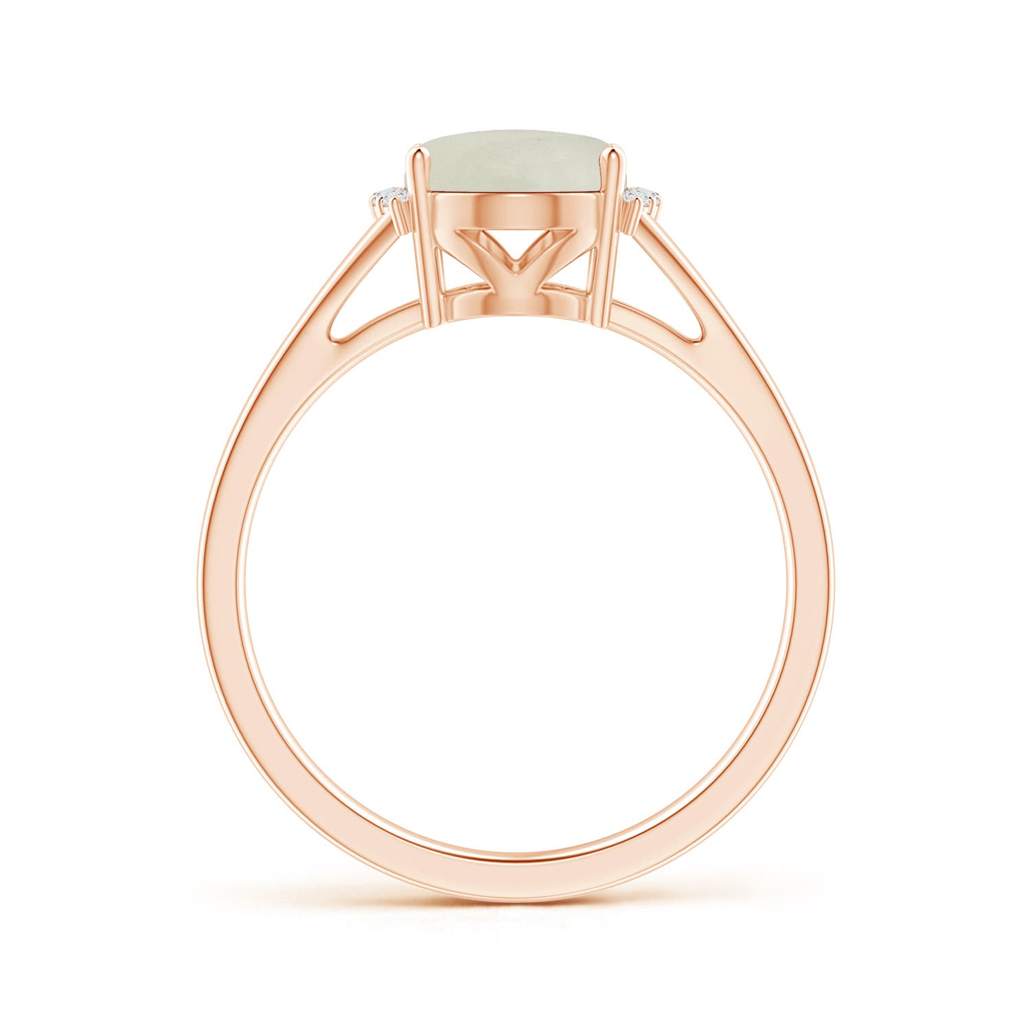 AA - Moonstone / 1.77 CT / 14 KT Rose Gold