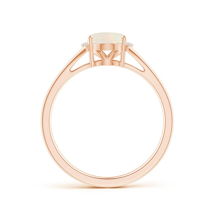 A - Opal / 0.85 CT / 14 KT Rose Gold