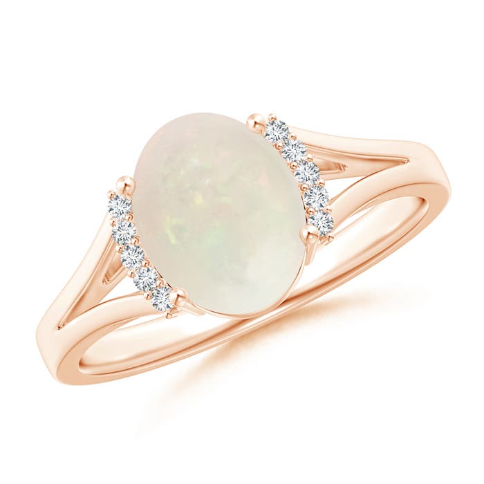 A - Opal / 1.17 CT / 14 KT Rose Gold