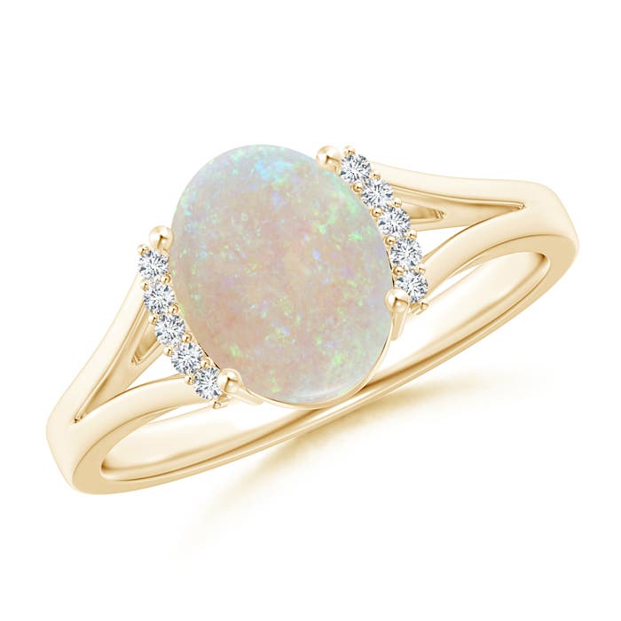 AA - Opal / 1.17 CT / 14 KT Yellow Gold