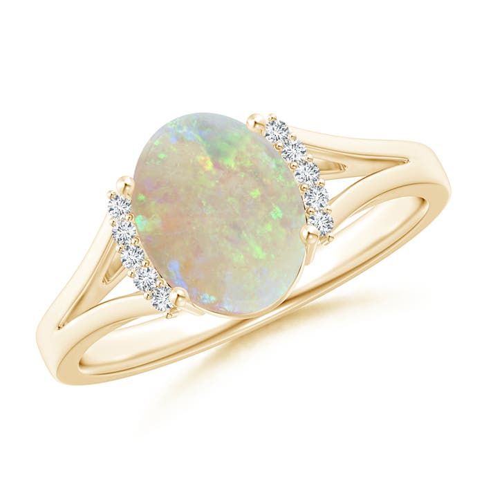 AAA - Opal / 1.17 CT / 14 KT Yellow Gold