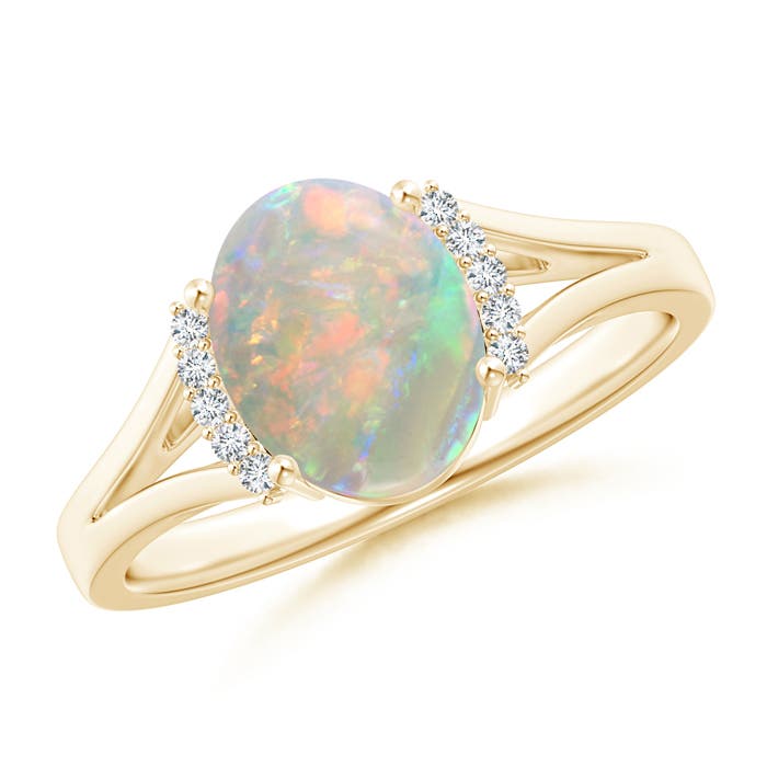 AAAA - Opal / 1.17 CT / 14 KT Yellow Gold