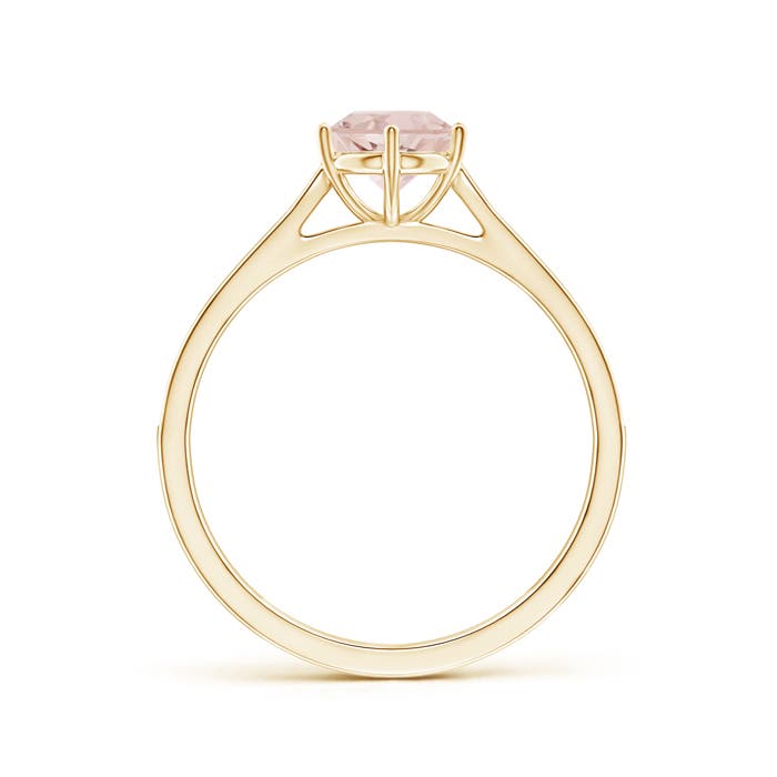 AA - Morganite / 0.81 CT / 14 KT Yellow Gold