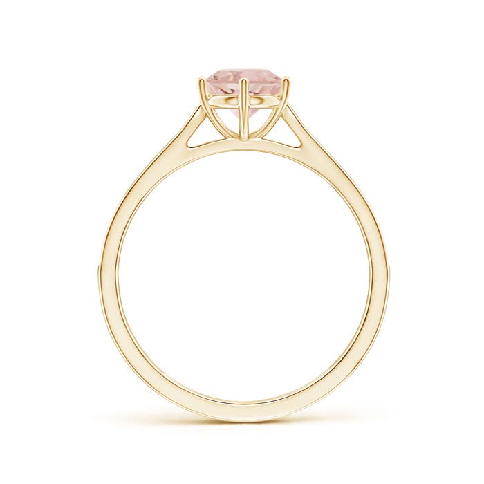 AAA - Morganite / 0.81 CT / 14 KT Yellow Gold