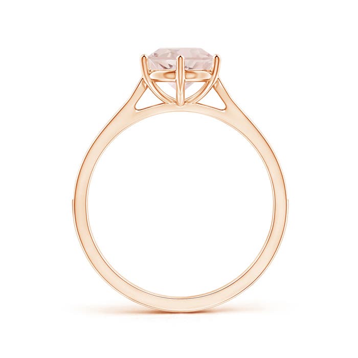 A - Morganite / 1.21 CT / 14 KT Rose Gold