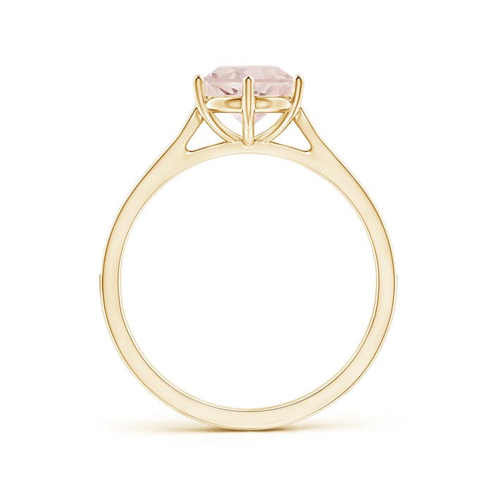 A - Morganite / 1.21 CT / 14 KT Yellow Gold