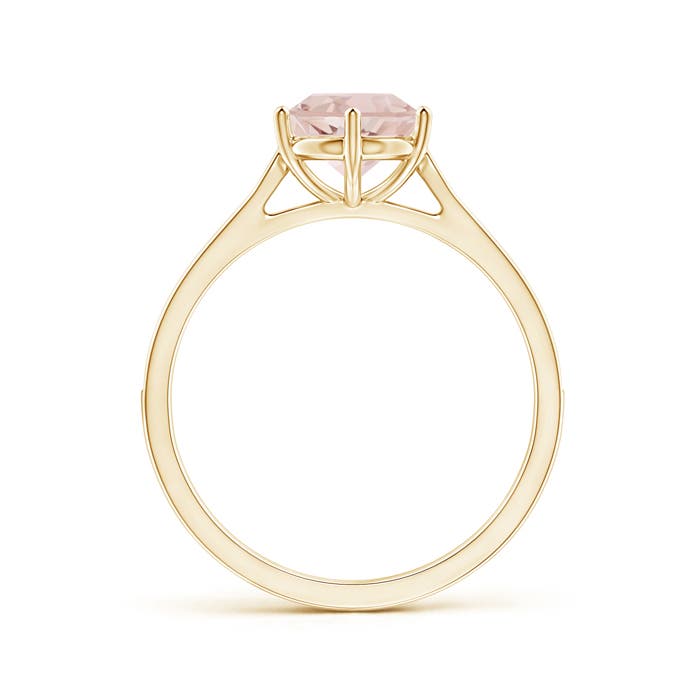 AA - Morganite / 1.21 CT / 14 KT Yellow Gold