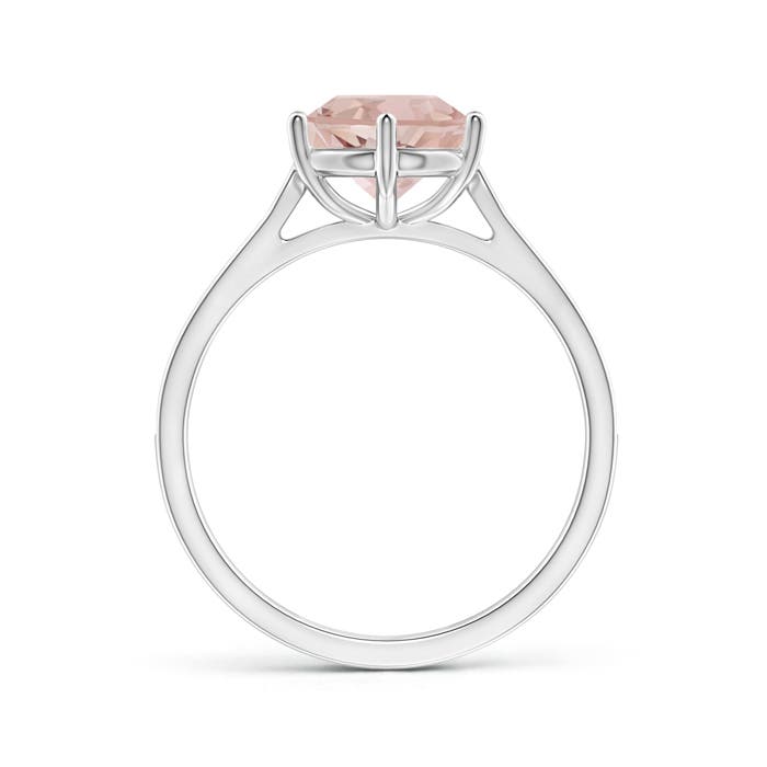 AA - Morganite / 1.76 CT / 14 KT White Gold