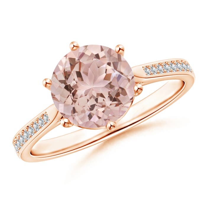 AAA - Morganite / 1.76 CT / 14 KT Rose Gold