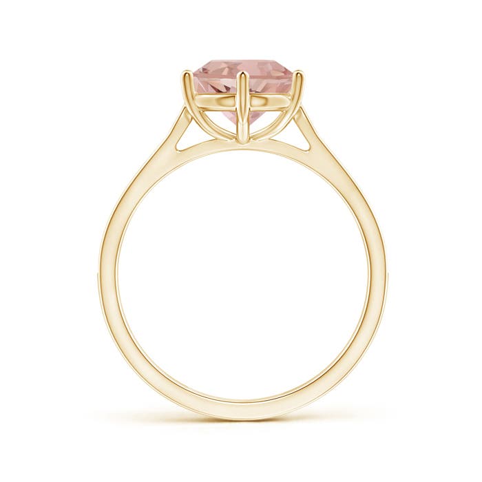 AAAA - Morganite / 1.76 CT / 14 KT Yellow Gold