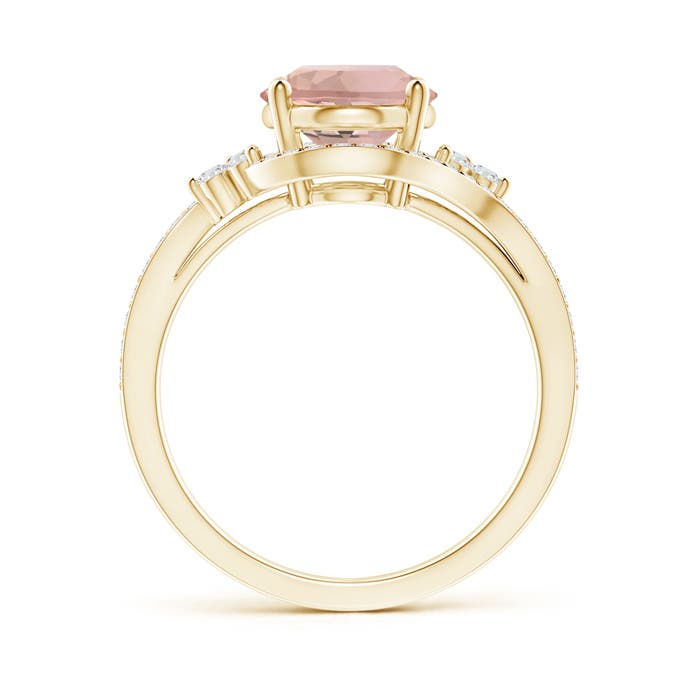 AAA - Morganite / 2.87 CT / 14 KT Yellow Gold