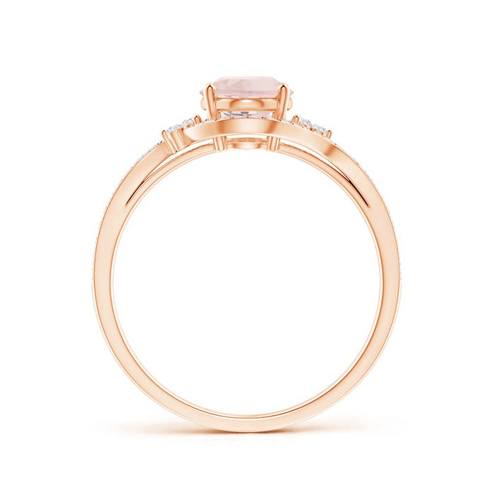 A - Morganite / 1.31 CT / 14 KT Rose Gold