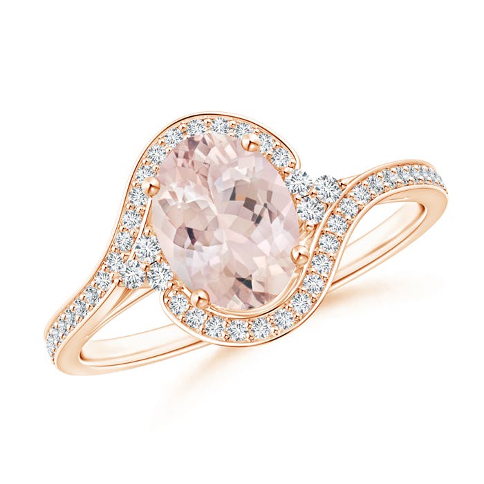 AA - Morganite / 1.31 CT / 14 KT Rose Gold