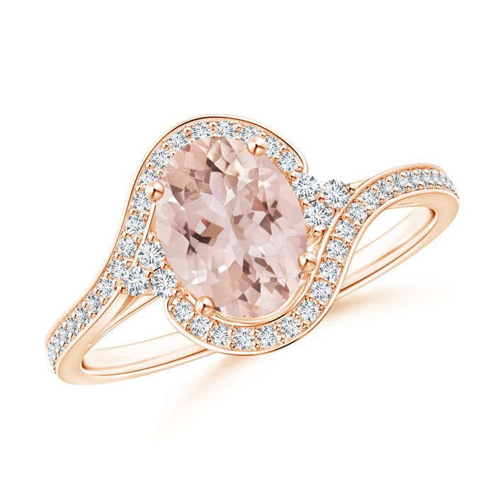 AAA - Morganite / 1.31 CT / 14 KT Rose Gold