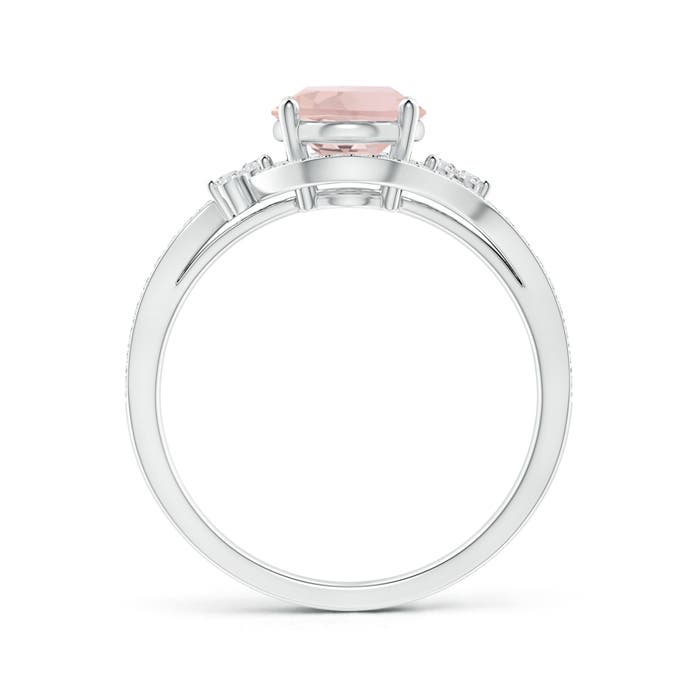 A - Morganite / 1.94 CT / 14 KT White Gold