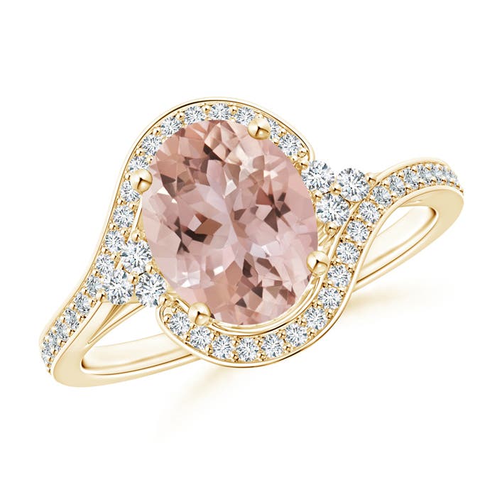 AAA - Morganite / 1.94 CT / 14 KT Yellow Gold