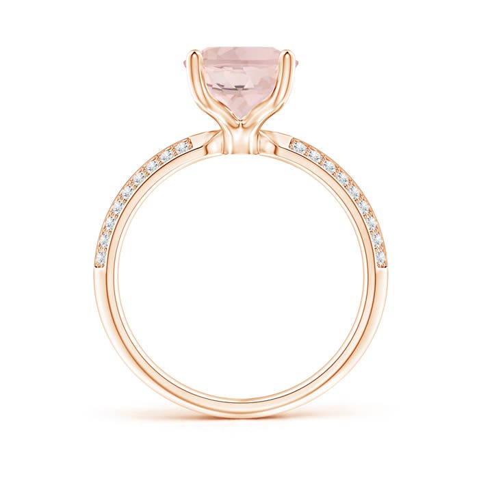 A - Morganite / 2.72 CT / 14 KT Rose Gold