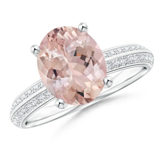Oval AA Morganite