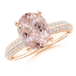 Oval AA Morganite