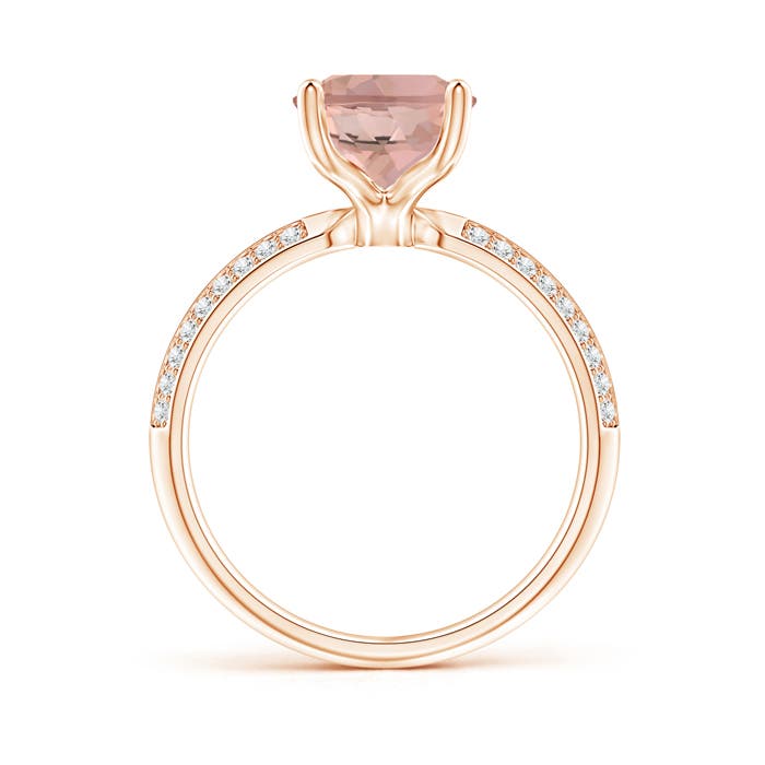 AAAA - Morganite / 2.72 CT / 14 KT Rose Gold