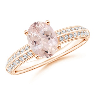 Oval AA Morganite