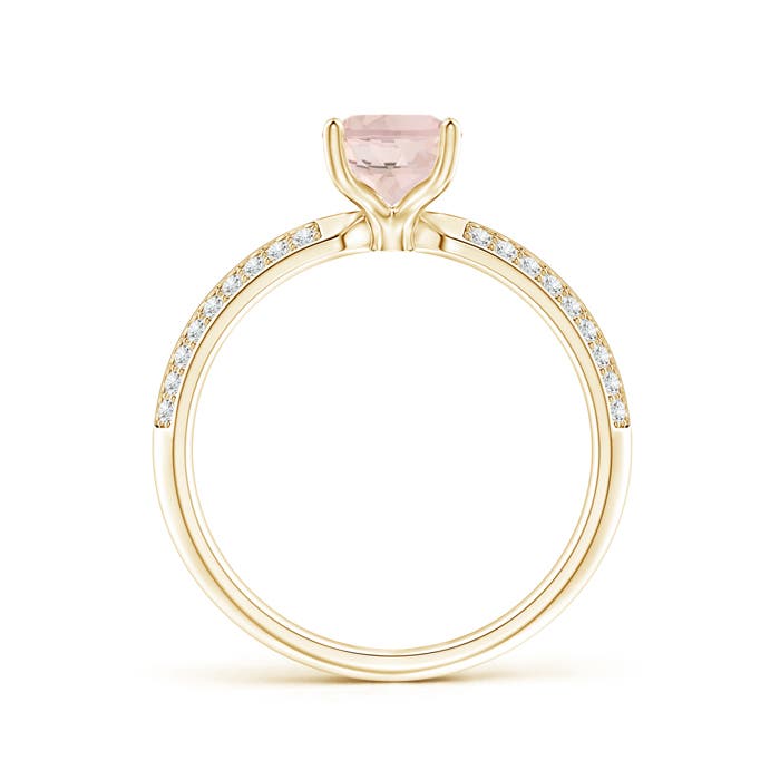 AA - Morganite / 1.32 CT / 14 KT Yellow Gold