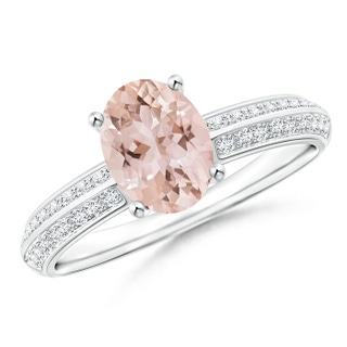 Oval AAA Morganite