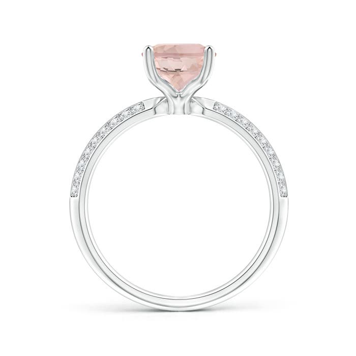 AA - Morganite / 1.87 CT / 14 KT White Gold