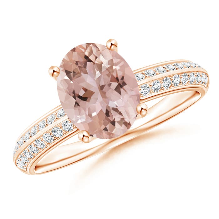 AAA - Morganite / 1.87 CT / 14 KT Rose Gold