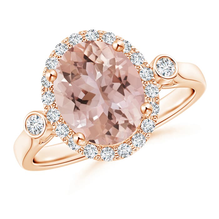 AAA - Morganite / 2.77 CT / 14 KT Rose Gold