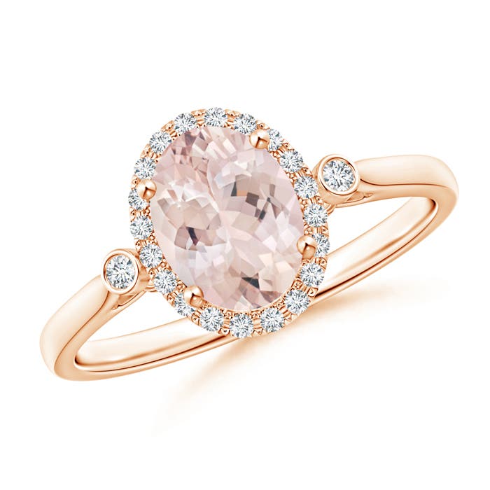 AA - Morganite / 1.23 CT / 14 KT Rose Gold