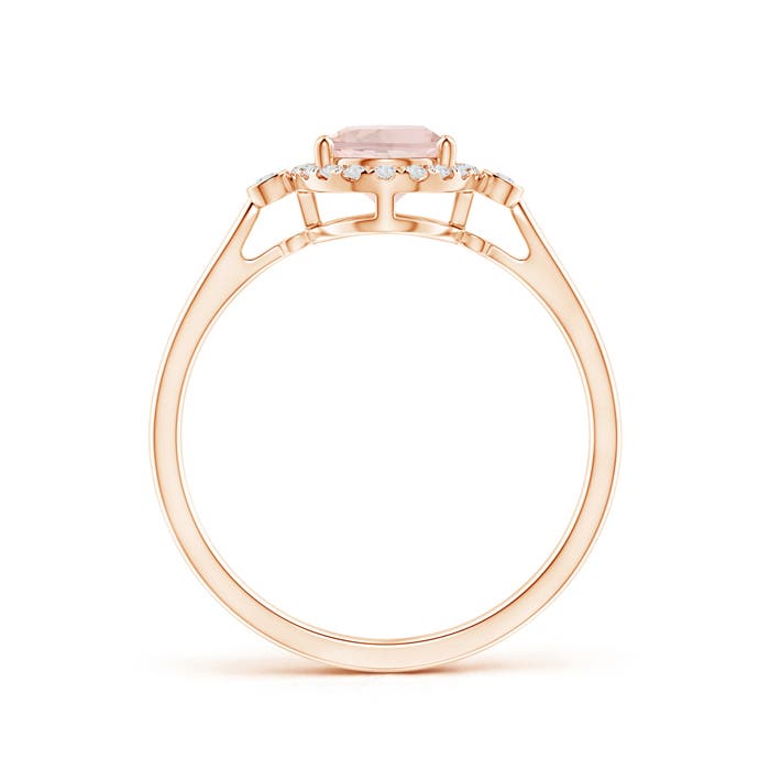 AA - Morganite / 1.23 CT / 14 KT Rose Gold