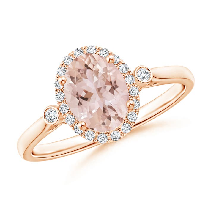 AAA - Morganite / 1.23 CT / 14 KT Rose Gold